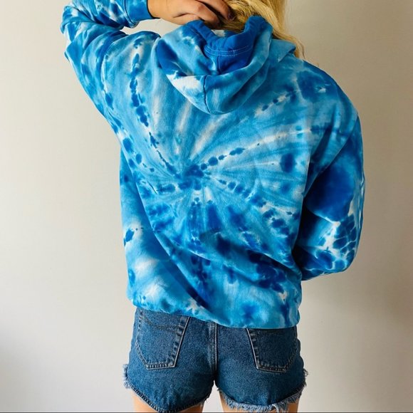 Lamborghini Vibrant Blue Graphic Hoodie - Picture 2 of 2